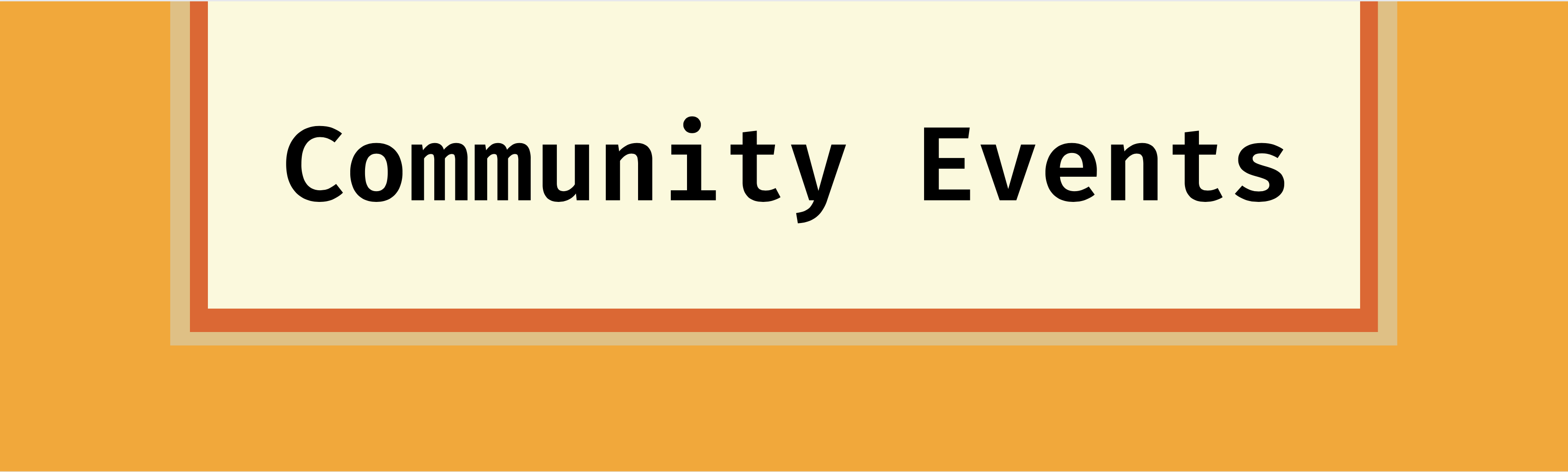 Community Events