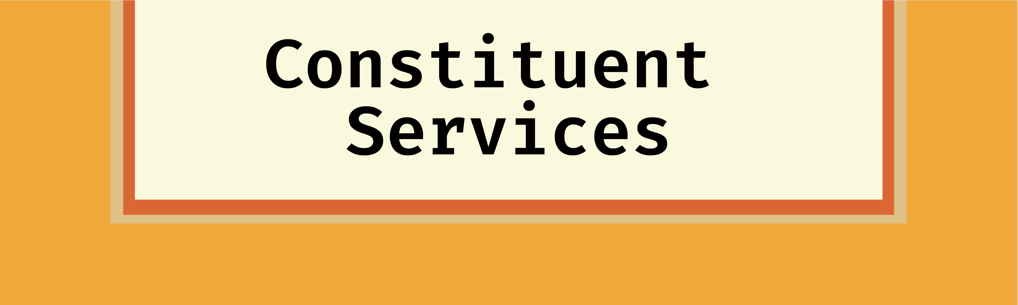 Constituent Services