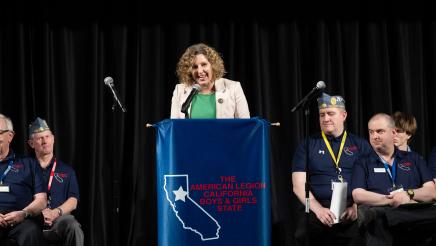 Asm Schiavo Joins with Governor to Honor Boys and Girls State Officers at Inauguration