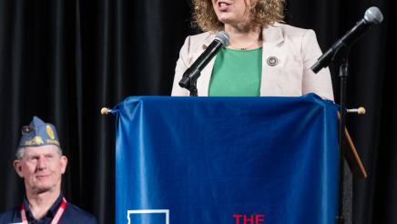 Asm Schiavo Joins with Governor to Honor Boys and Girls State Officers at Inauguration