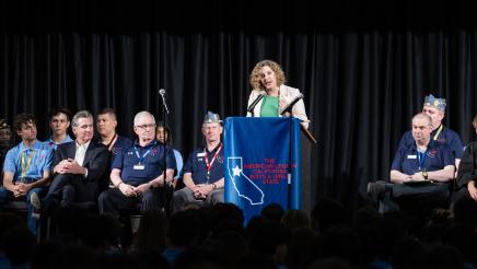Asm Schiavo Joins with Governor to Honor Boys and Girls State Officers at Inauguration