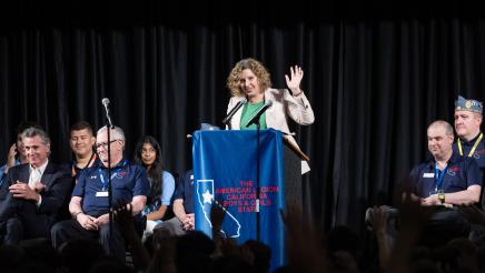 Asm Schiavo Joins with Governor to Honor Boys and Girls State Officers at Inauguration