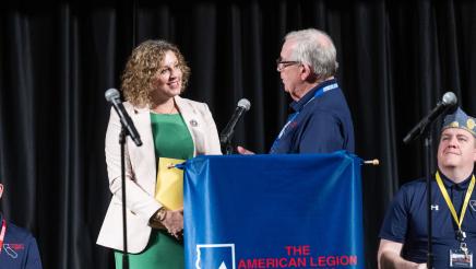 Asm Schiavo Joins with Governor to Honor Boys and Girls State Officers at Inauguration