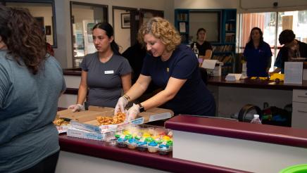 Boys and Girls Club Check Presentation