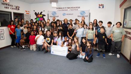 Boys and Girls Club Check Presentation