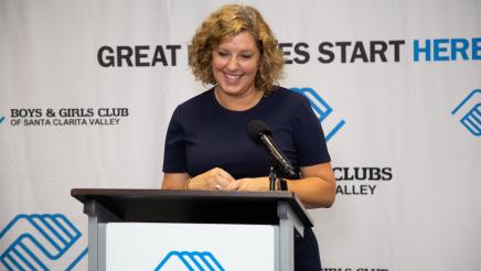 Boys and Girls Club Check Presentation