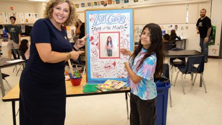 Boys and Girls Club Check Presentation