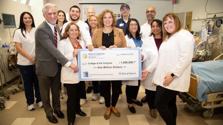 College of the Canyons Check Presentation
