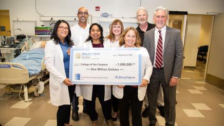 College of the Canyons Check Presentation