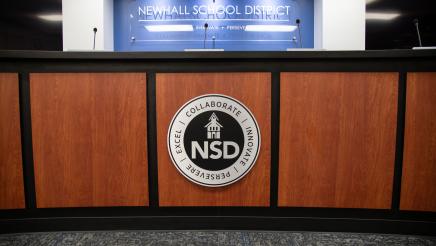 Newhall School District Check Presentation