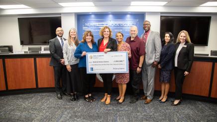 Newhall School District Check Presentation