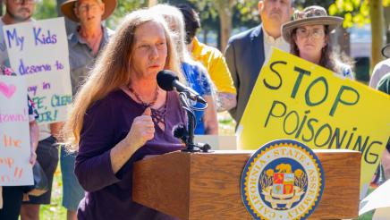 Assemblywoman Pilar Schiavo Hosts Press Conference On Health Impacts From Chiquita Canyon Landfill