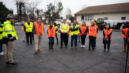 Eaton Fire and Chiquita LandfIll Tours
