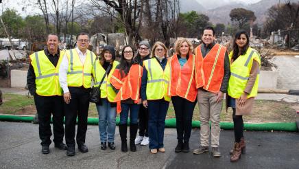 Eaton Fire and Chiquita LandfIll Tours