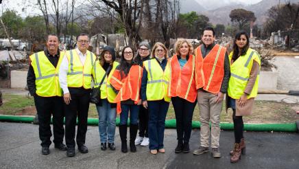 Eaton Fire and Chiquita LandfIll Tours