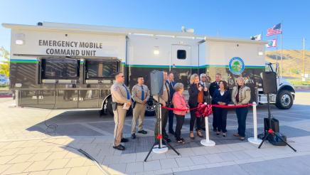 Mobile Command Unit Unveiling