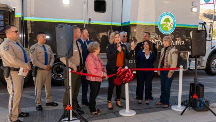 Mobile Command Unit Unveiling