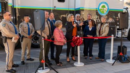 Mobile Command Unit Unveiling