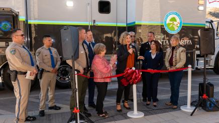 Mobile Command Unit Unveiling
