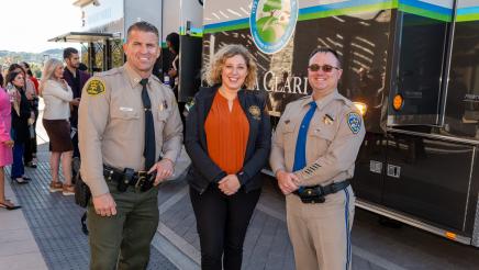 Mobile Command Unit Unveiling