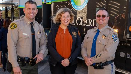 Mobile Command Unit Unveiling
