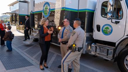Mobile Command Unit Unveiling