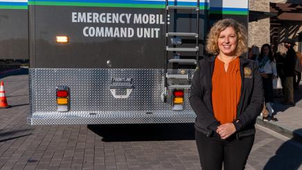 Mobile Command Unit Unveiling