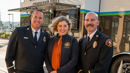 Mobile Command Unit Unveiling